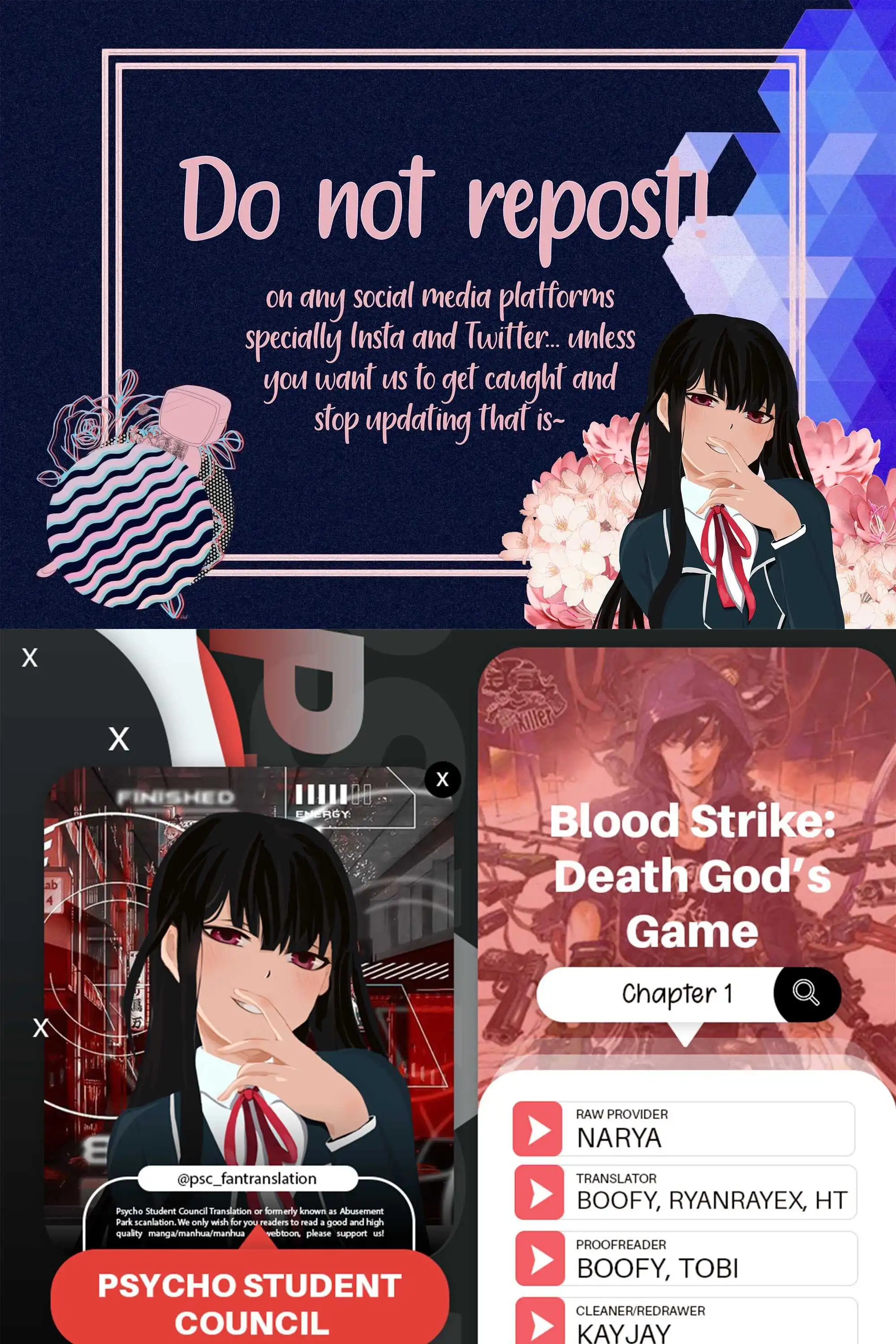 Blood Strike: Death God's Game Chapter 1 1